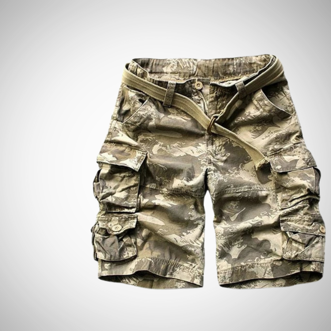 Richard Army Camouflage Shorts for Men
