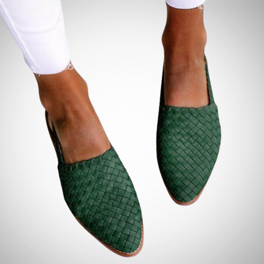 Chloe Woven Slip-On Flats for Women